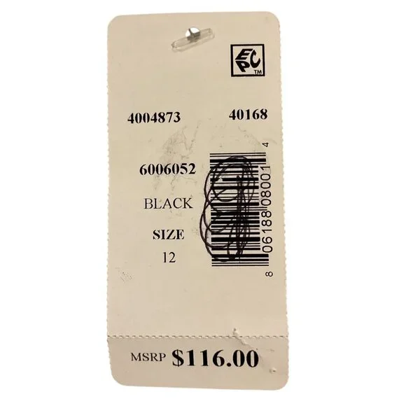 NWT Magicsuit Black Racerback Tankini Top Size 12 Sleek Slimming Design Black - Picture 8 of 10